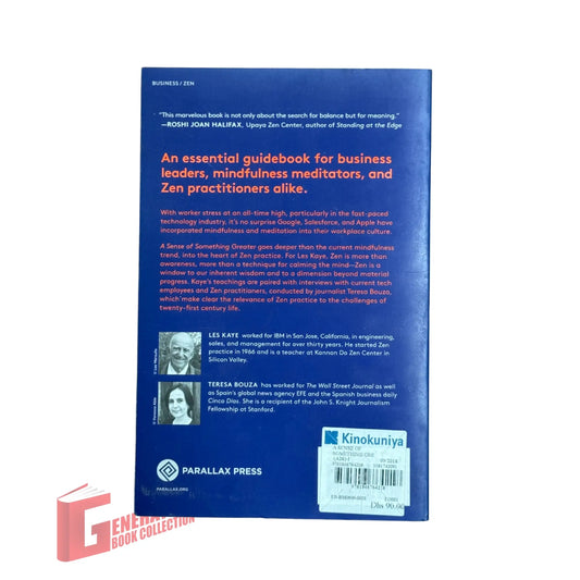 A Sense of Something Greater: Zen and the Search for Balance in Silicon Valley