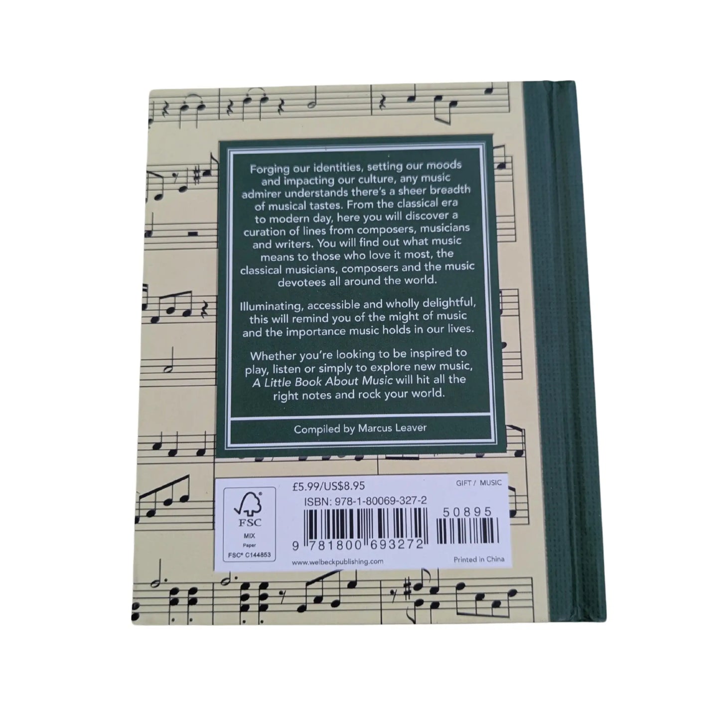 A Little Book About Music: Quotes for the melophile in your life (The Little Books of Music)