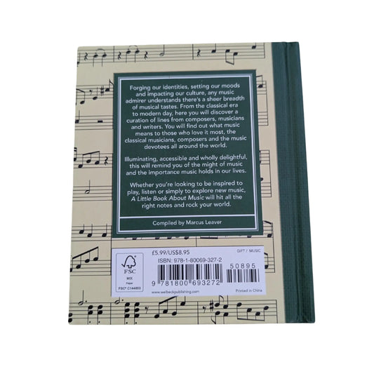 A Little Book About Music: Quotes for the melophile in your life (The Little Books of Music)