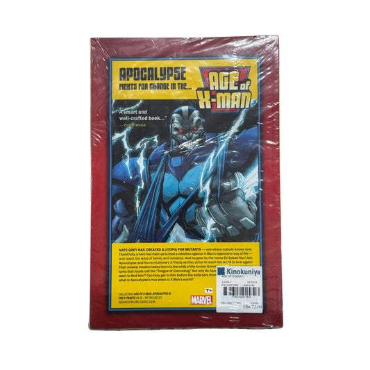 Back cover details of Age of X-Man: Apocalypse & The X-Tracts imported edition