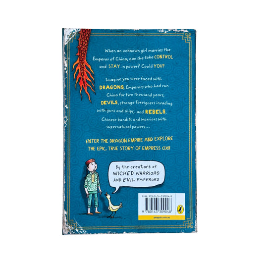 View of the back cover and ISBN information for this authentic imported copy of Dragons, Devils and Rebels.
