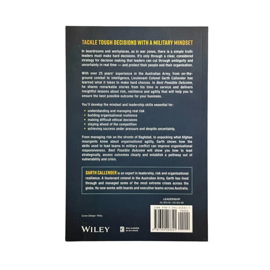Best Possible Outcome A Field Guide to Business Decision-Making and Crisis Planning