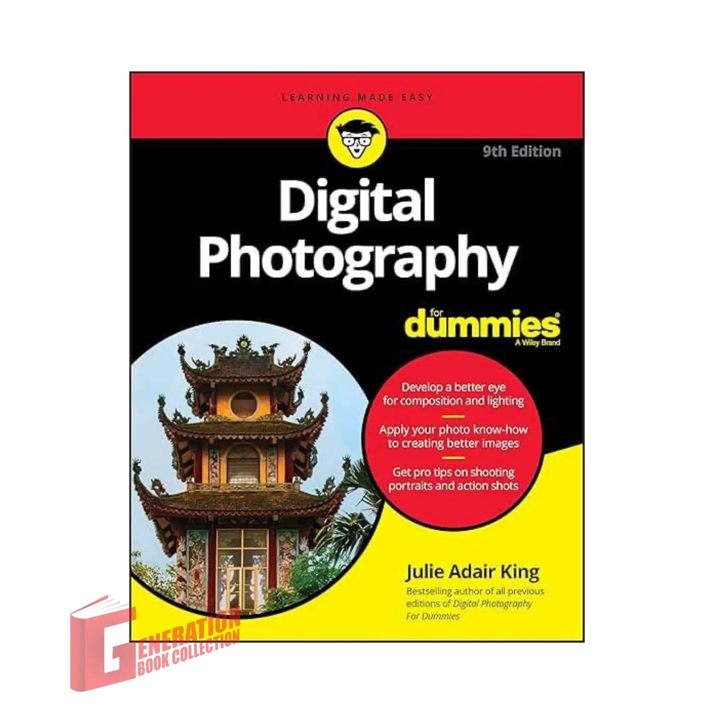 Digital Photography For Dummies by Julie Adair King original photography book cover