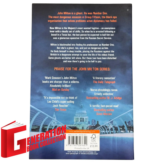 Back cover details of Ghosts imported edition