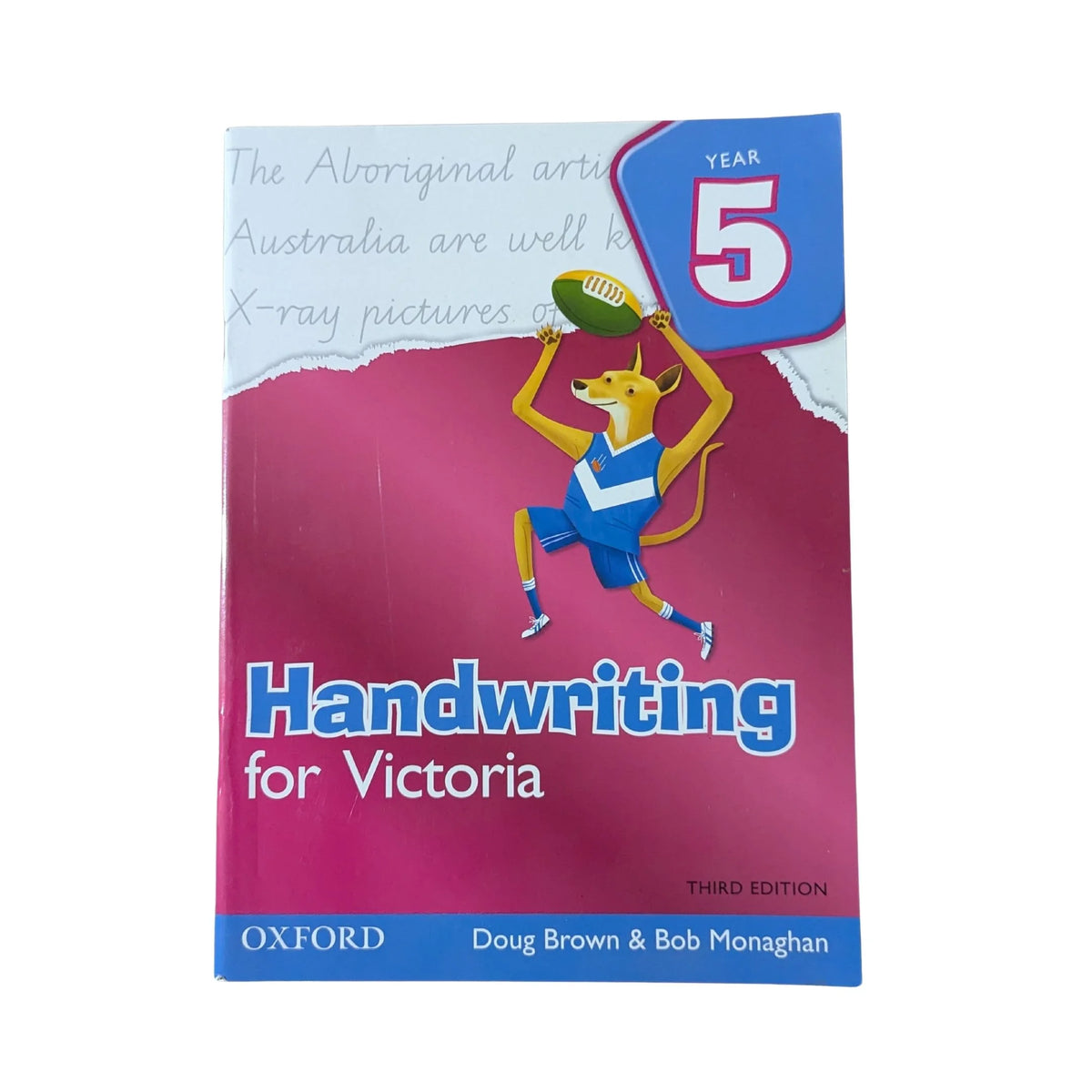 Handwriting for Victoria Year 5