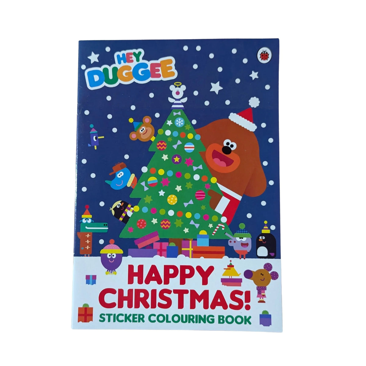 Happy Christmas! sticker colouring book