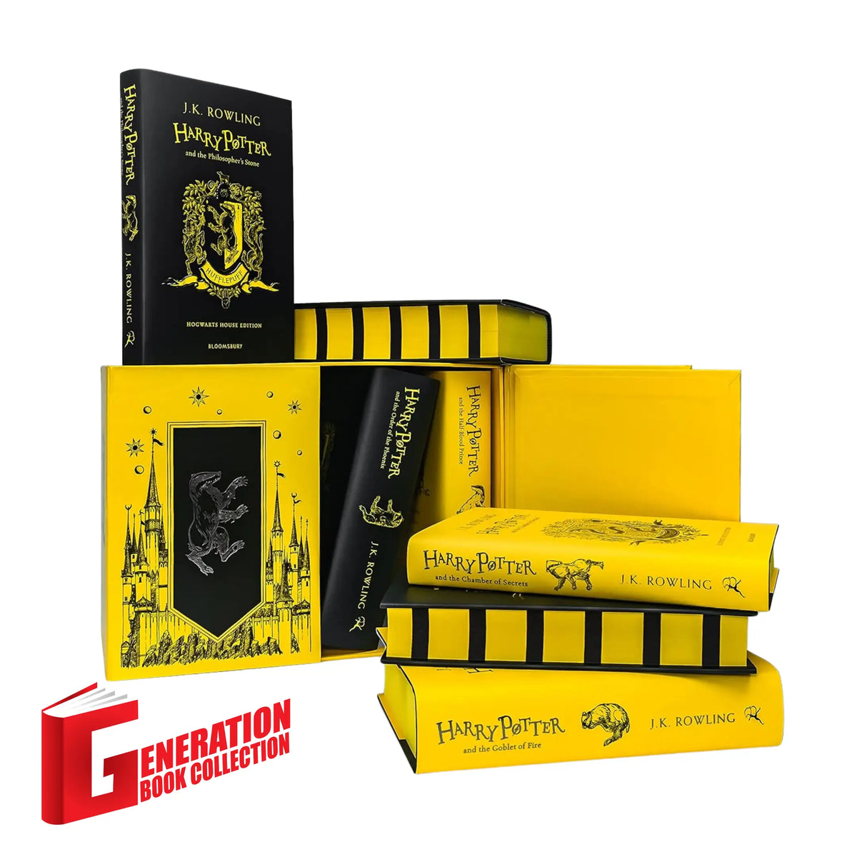 Harry Potter Hufflepuff House Editions Paperback Box Set