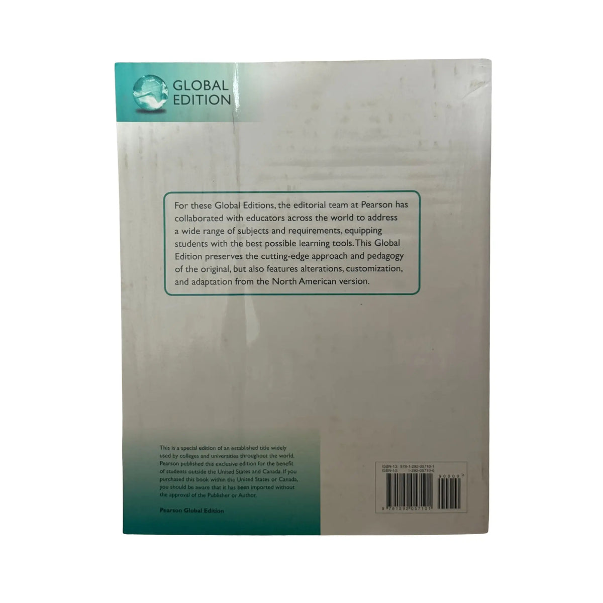 The back cover and synopsis of the original Human Communication: The Basic Course book.