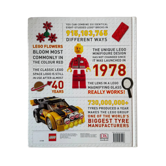 Back cover details of LEGO Absolutely Everything You Need to Know imported edition