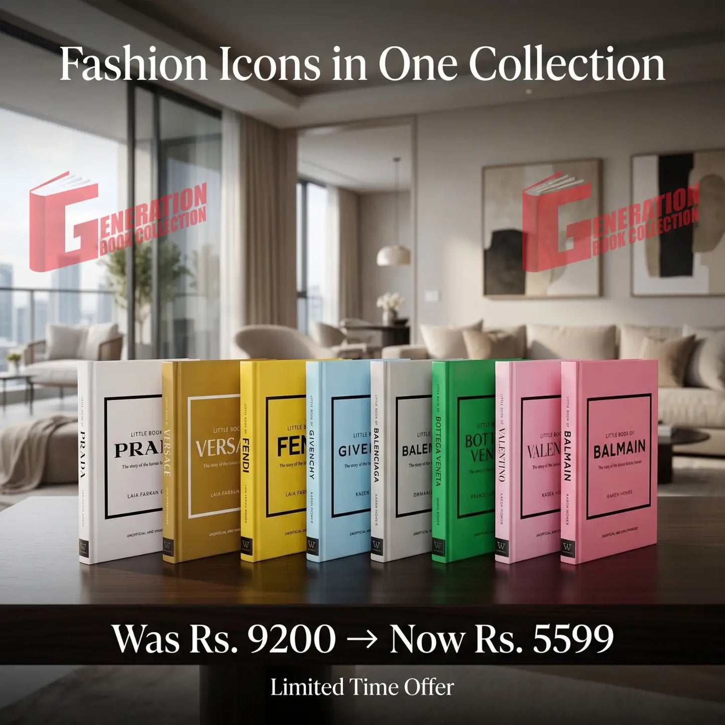 Little Book of Fashion – Complete Designer Edition (8 Books Set)