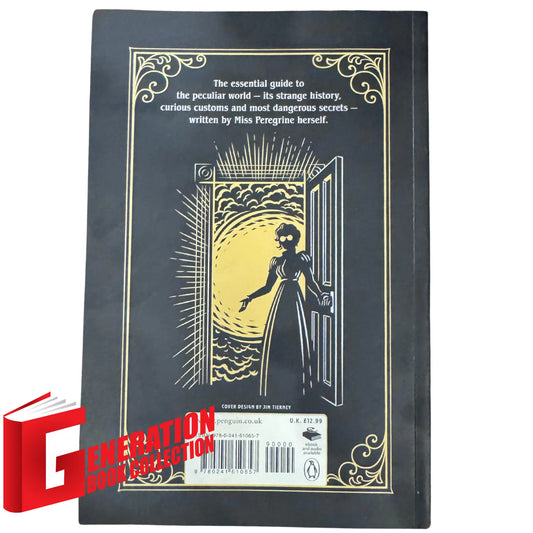 Back cover details of Miss Peregrine's Museum of Wonders imported edition