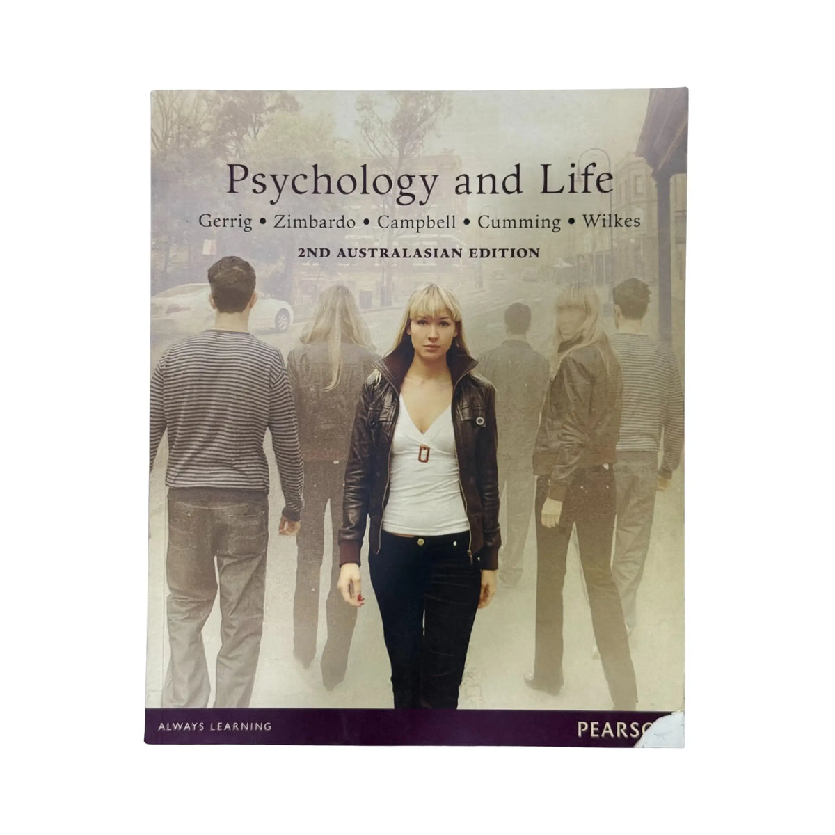 Psychology and Life (Australasian Edition) by Richard J. Gerrig original academic psychology textbook cover