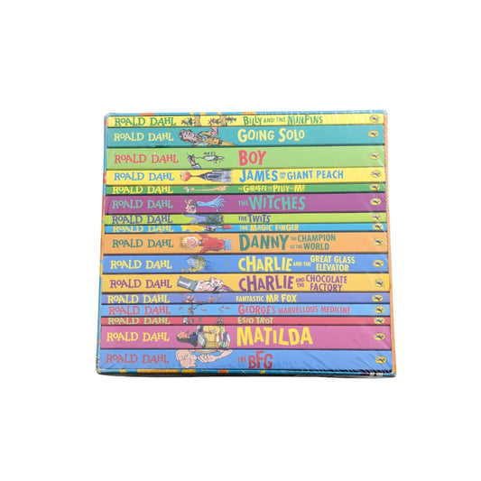 Assorted classic titles from the Roald Dahl Penguin collection