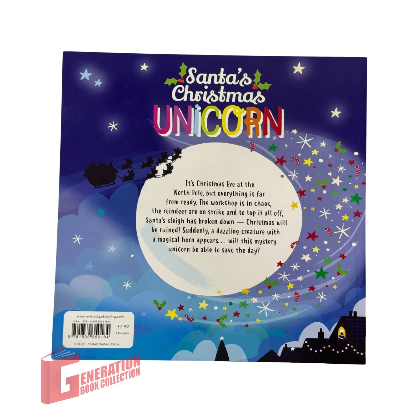 Santa's Christmas Unicorn