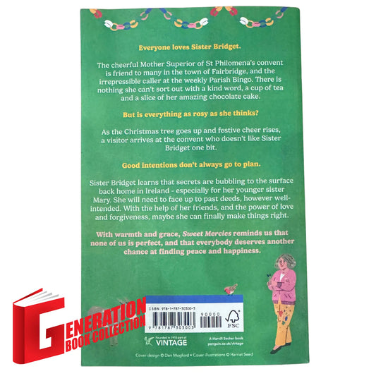 Back cover details of Sweet Mercies imported edition