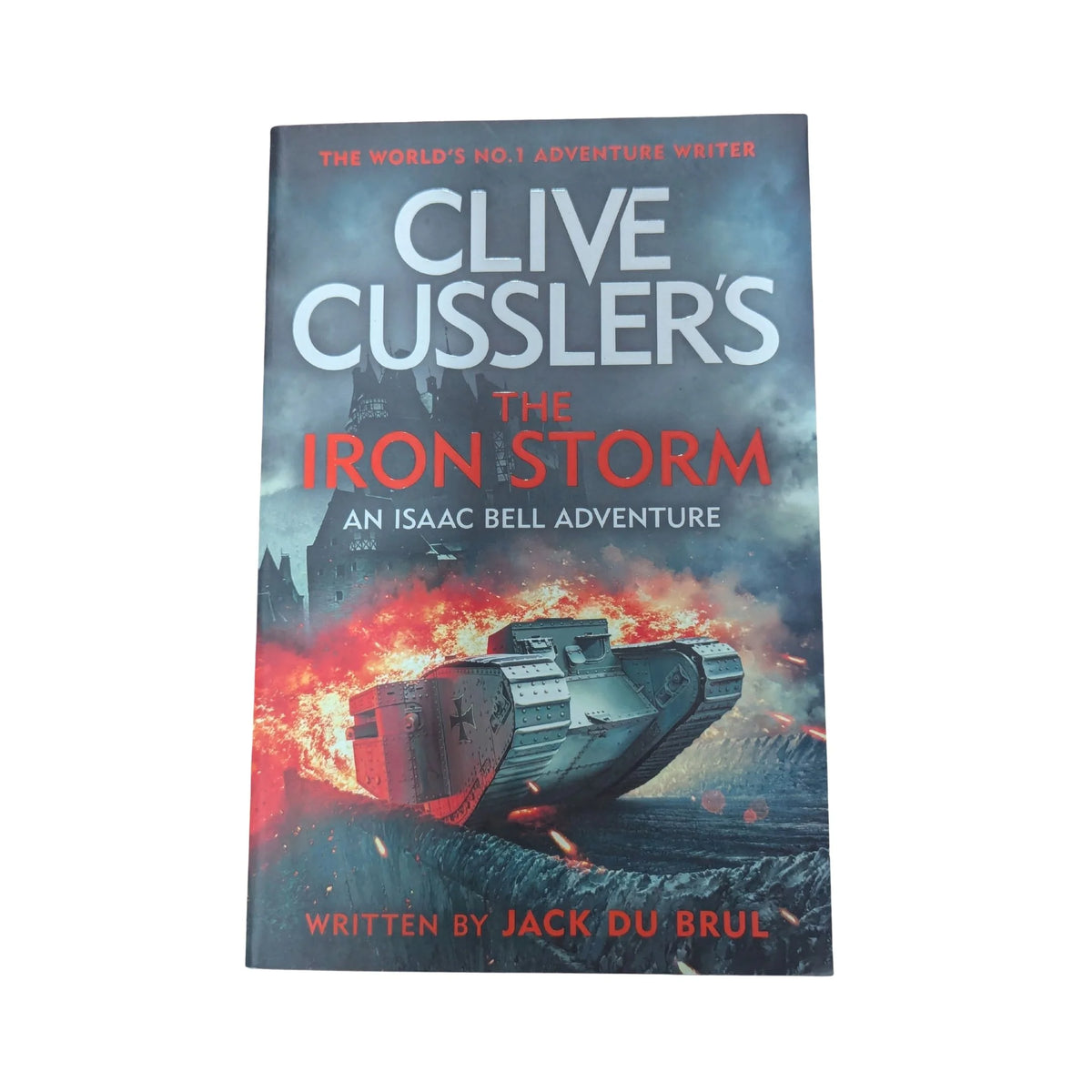 Cover of Clive Cussler The Iron Storm by Jack Du Brul