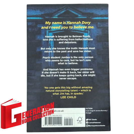Back cover details of The Girl in the Castle imported edition