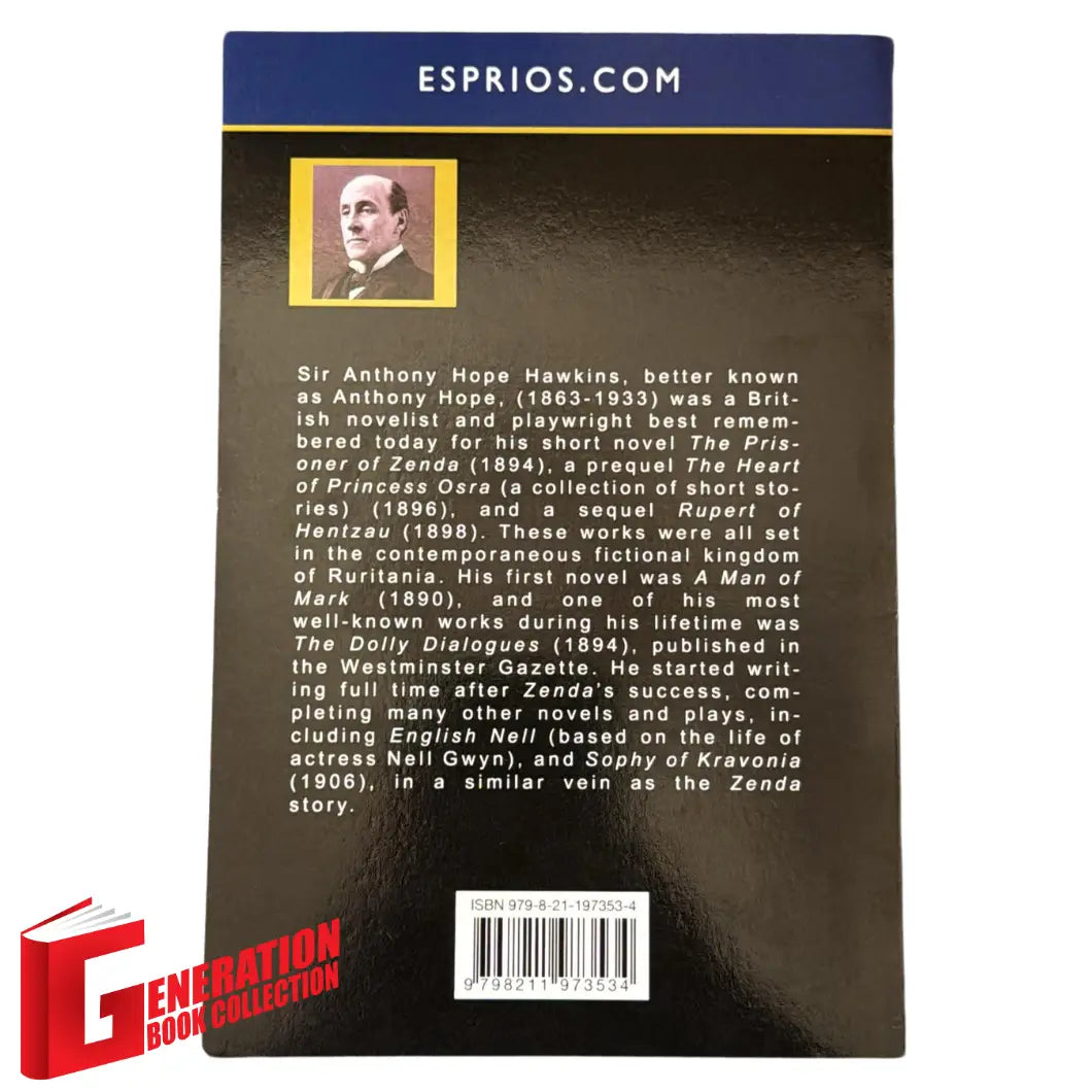 Back cover details of The Great Miss Driver imported edition