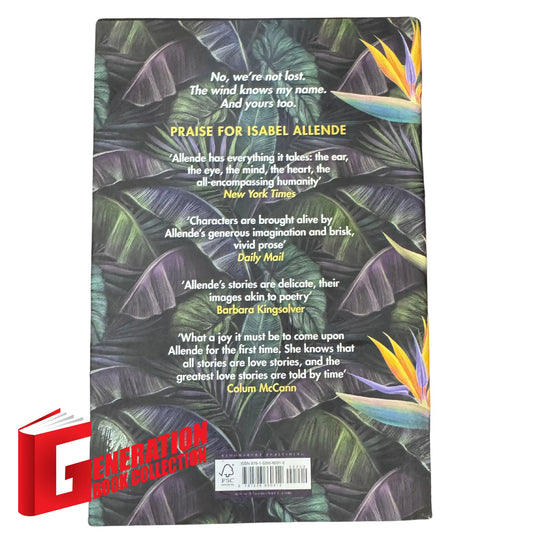 Back cover details of The Wind Knows My Name imported edition