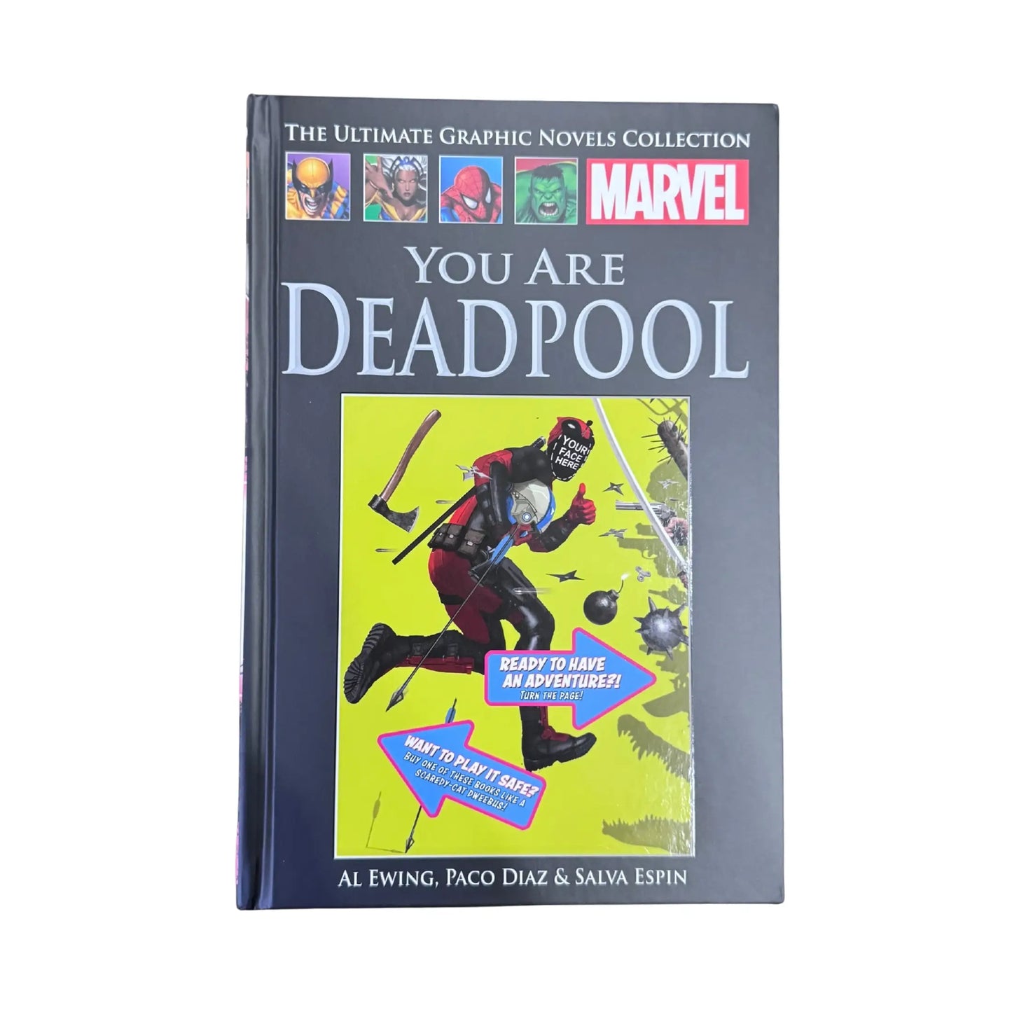The front cover of You Are Deadpool by Al Ewing, available as an original imported copy at Generation Books Collection Pakistan.