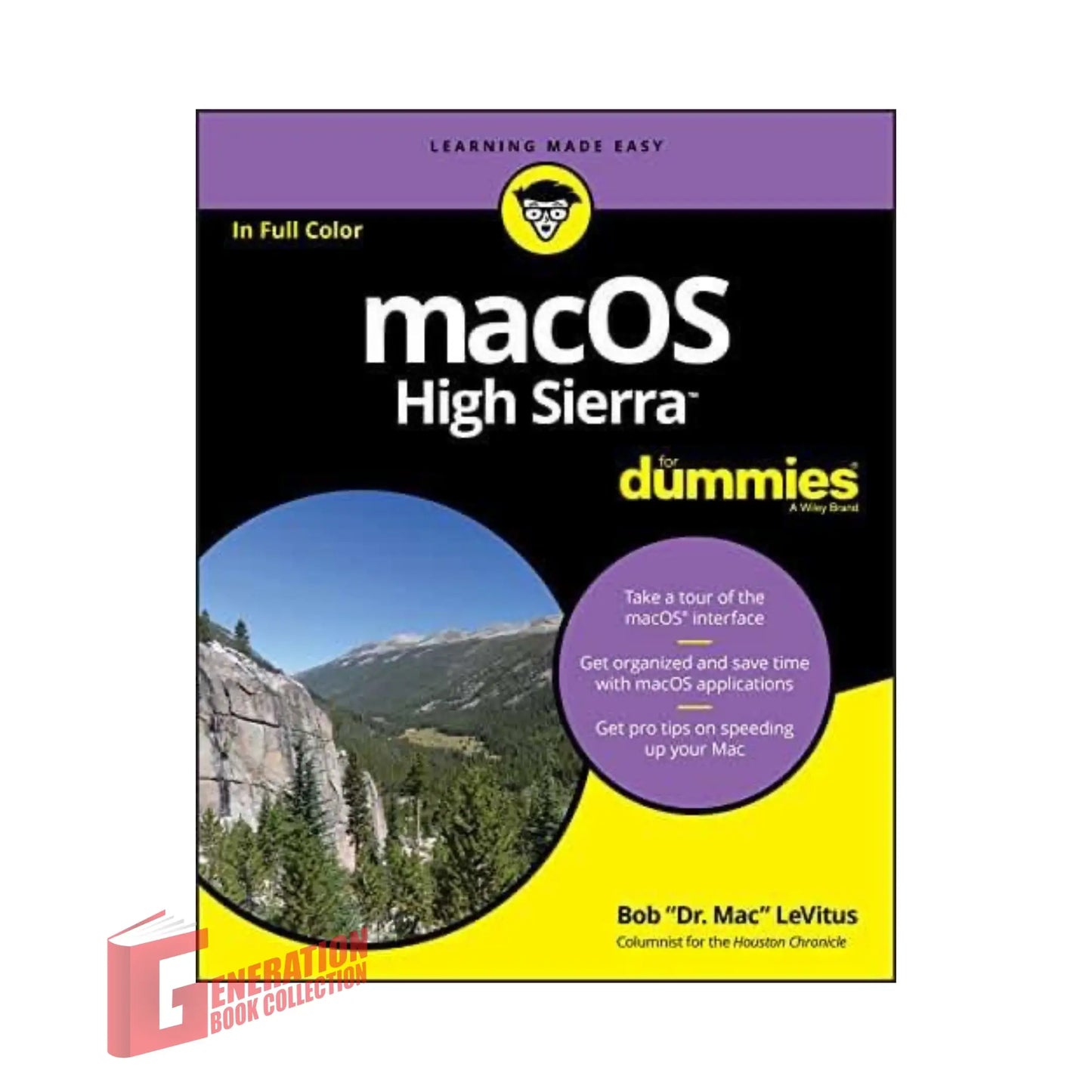 macOS High Sierra For Dummies by Bob LeVitus original computer book cover