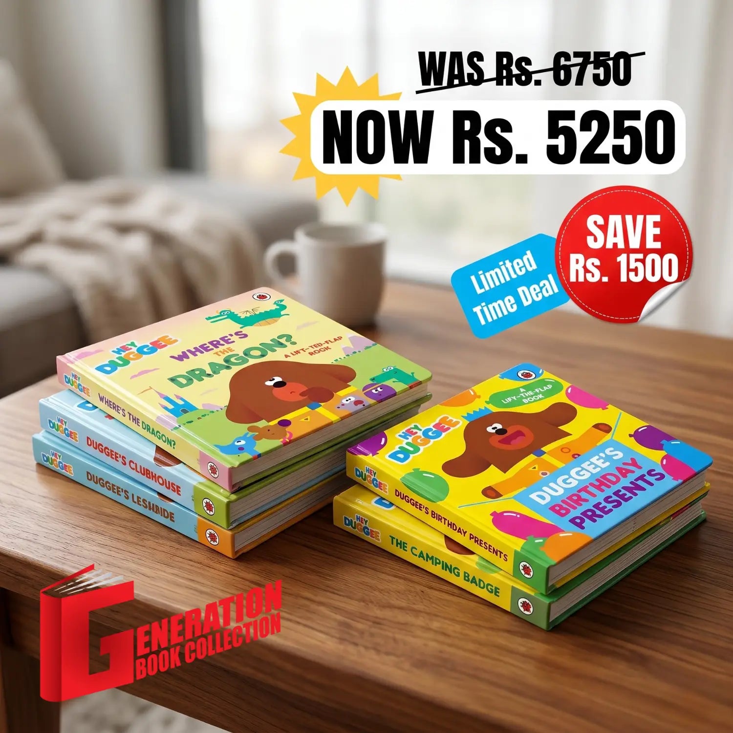 Hey Duggee 5 Books Set