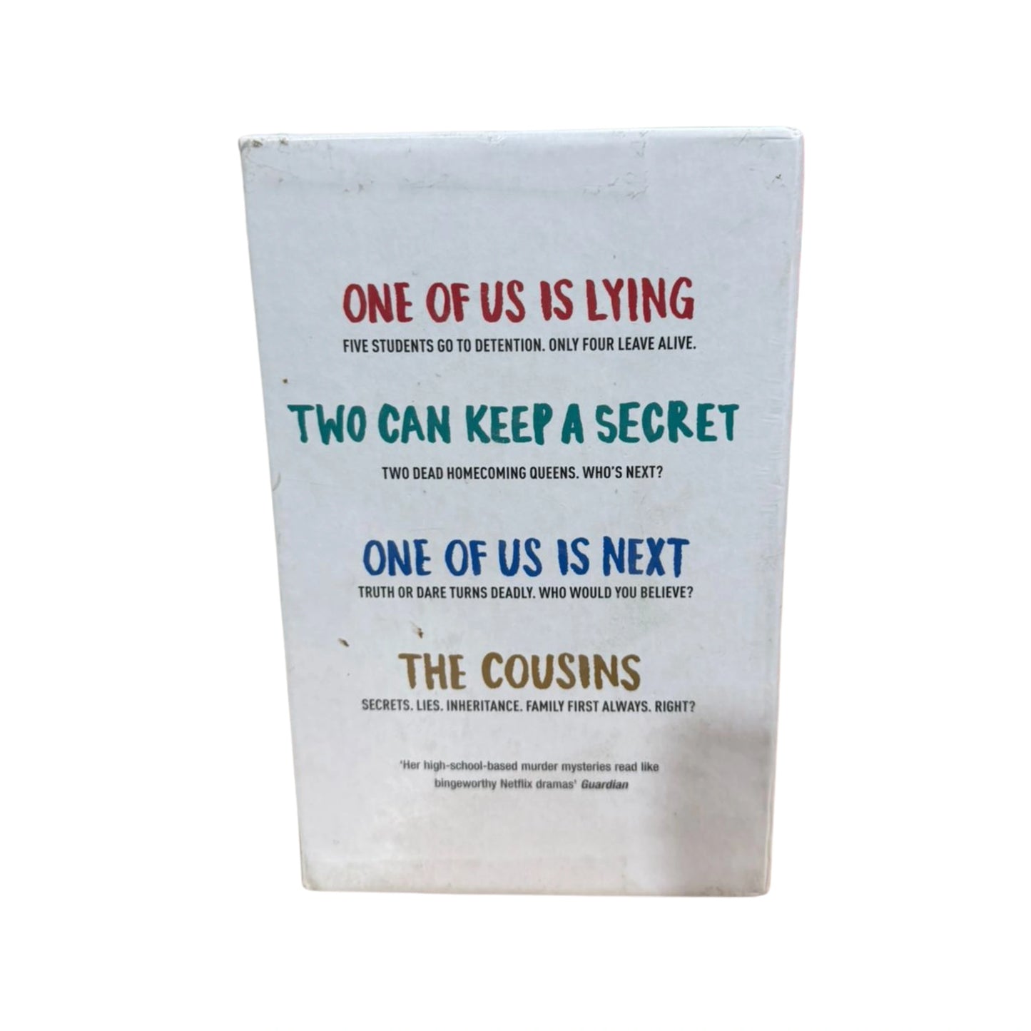 ONE OF US IS LYING THE COMPLETE SET