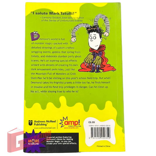 Desmond Pucket Makes Monster Magic