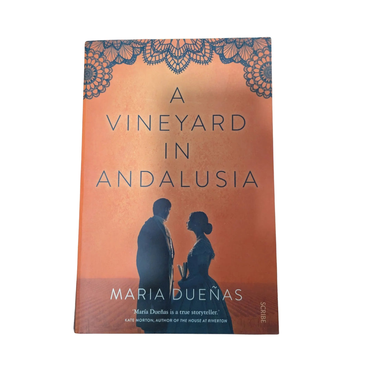 Front cover of A Vineyard in Andalusia by María Dueñas, translated by Nick Caistor.