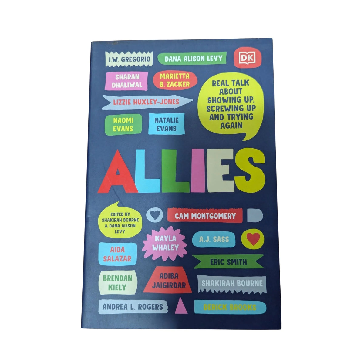 Front cover of Allies: Inspiring Stories of Friendship and Support by Shakirah Bourne and Dana Alison Levy, a young adult nonfiction book about allyship, inclusion and friendship