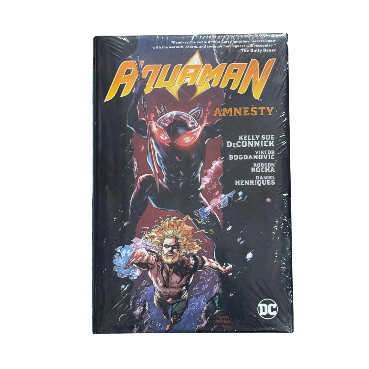 Aquaman Vol 2: Amnesty by Kelly Sue DeConnick original DC graphic novel cover