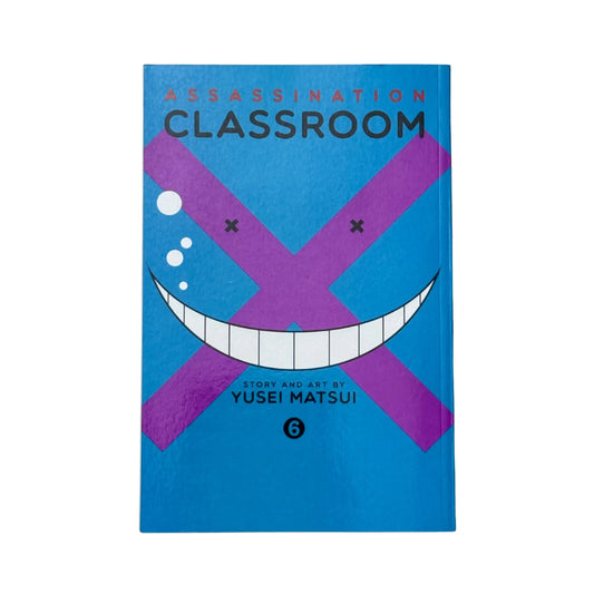 Assassination Classroom Vol. 6 original manga cover art