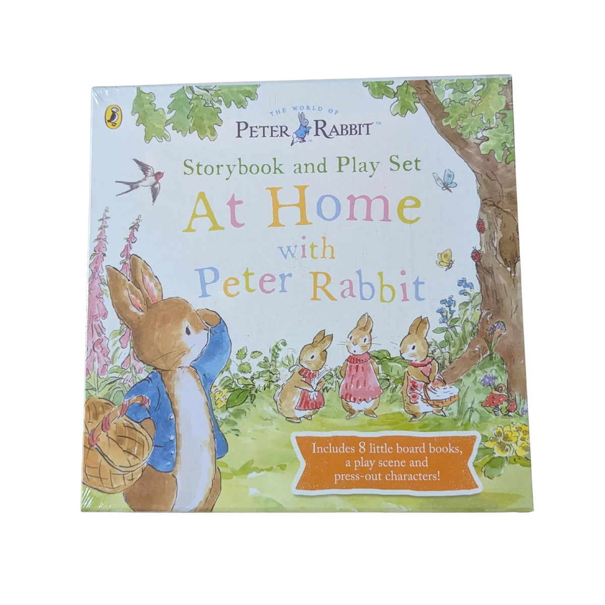 At Home With Petter Rabbit Storybook and Play Box Set