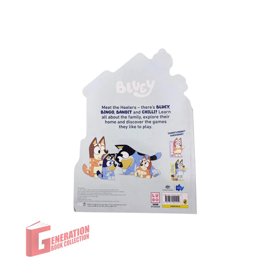 Back cover details of At Home With Heelers imported edition
