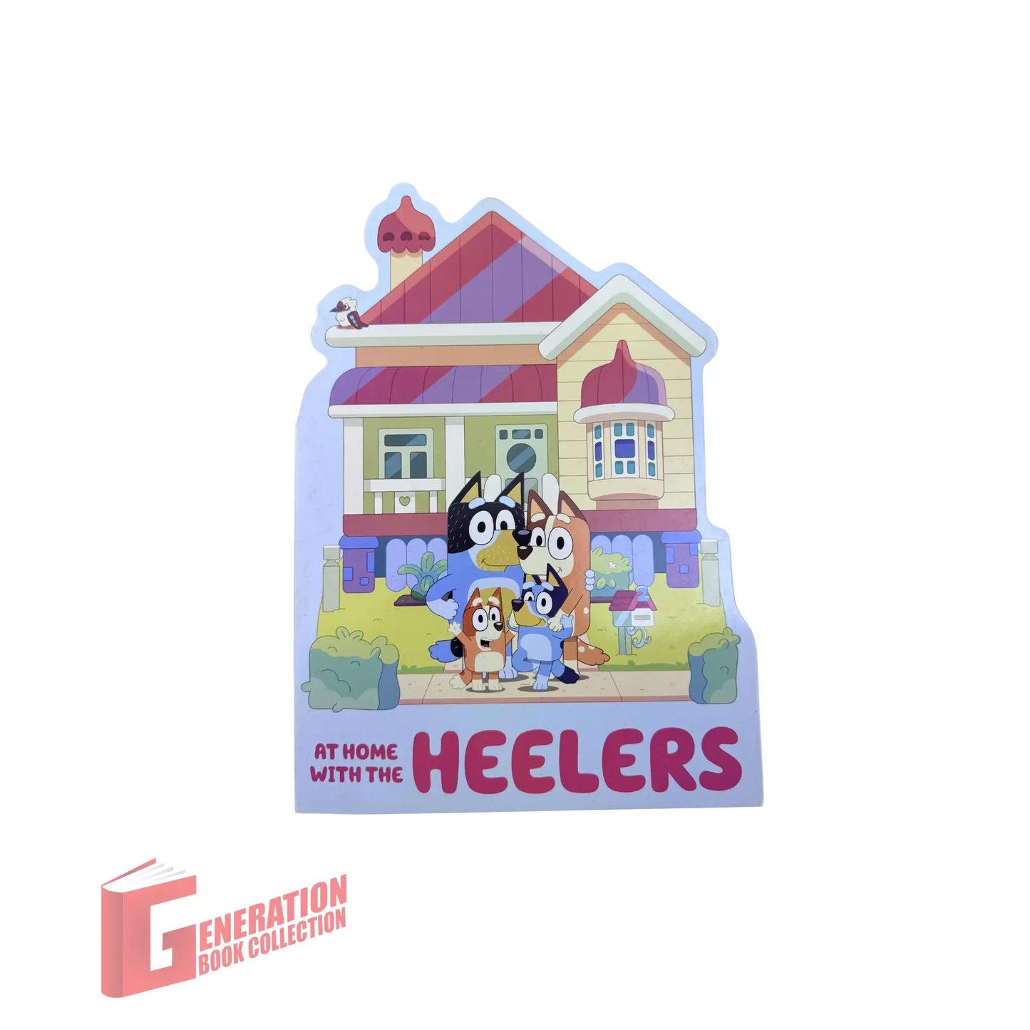 At Home With Heelers original Bluey activity book cover