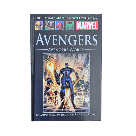 Avengers World by Jonathan Hickman original Marvel graphic novel cover