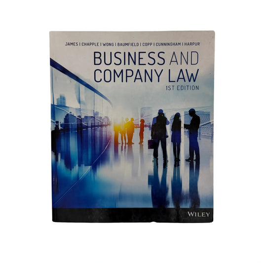 BUSINESS AND COMPANY LAW 1ST EDITION