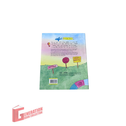 View of the back cover and ISBN information for this authentic imported copy of Getting There by Mari Andrew.