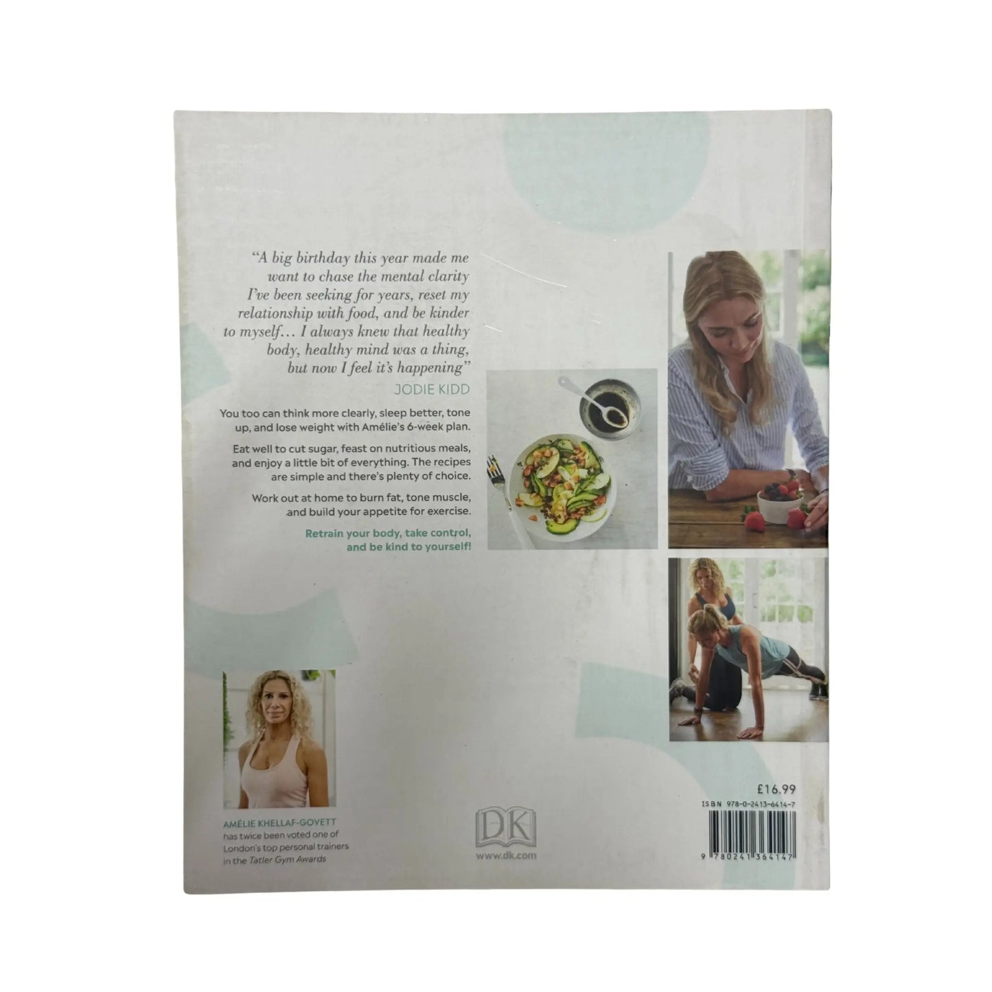 The back cover and synopsis of the original Balance Your Life book.