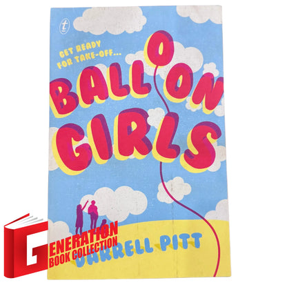 Balloon Girls by Darrell Pitt original YA adventure book cover