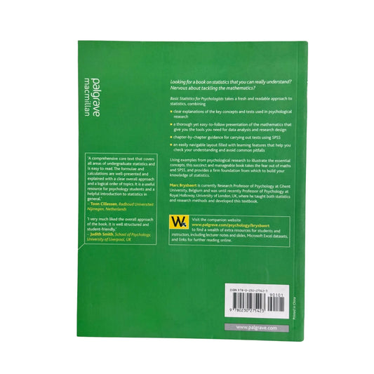 Basic Statistics for Psychologists