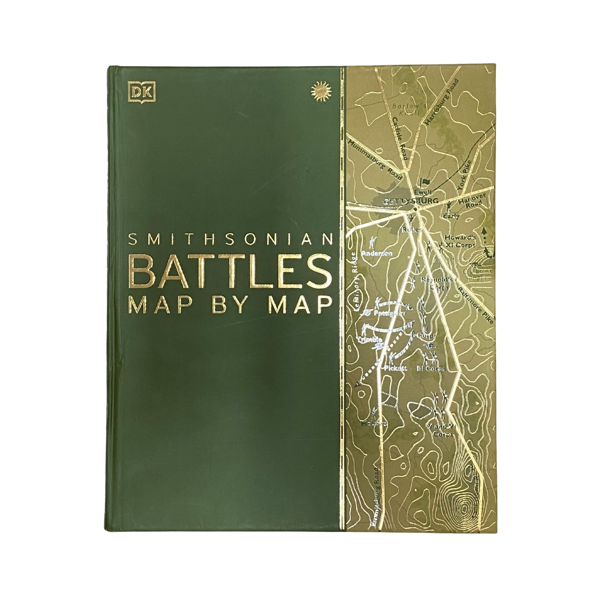 Battles Map by Map by DK and Peter Snow original military history book cover