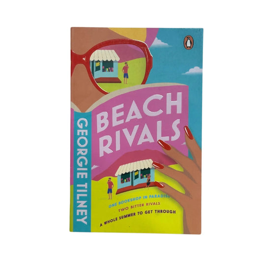 Beach Rivals by Georgie Tilney original book cover design