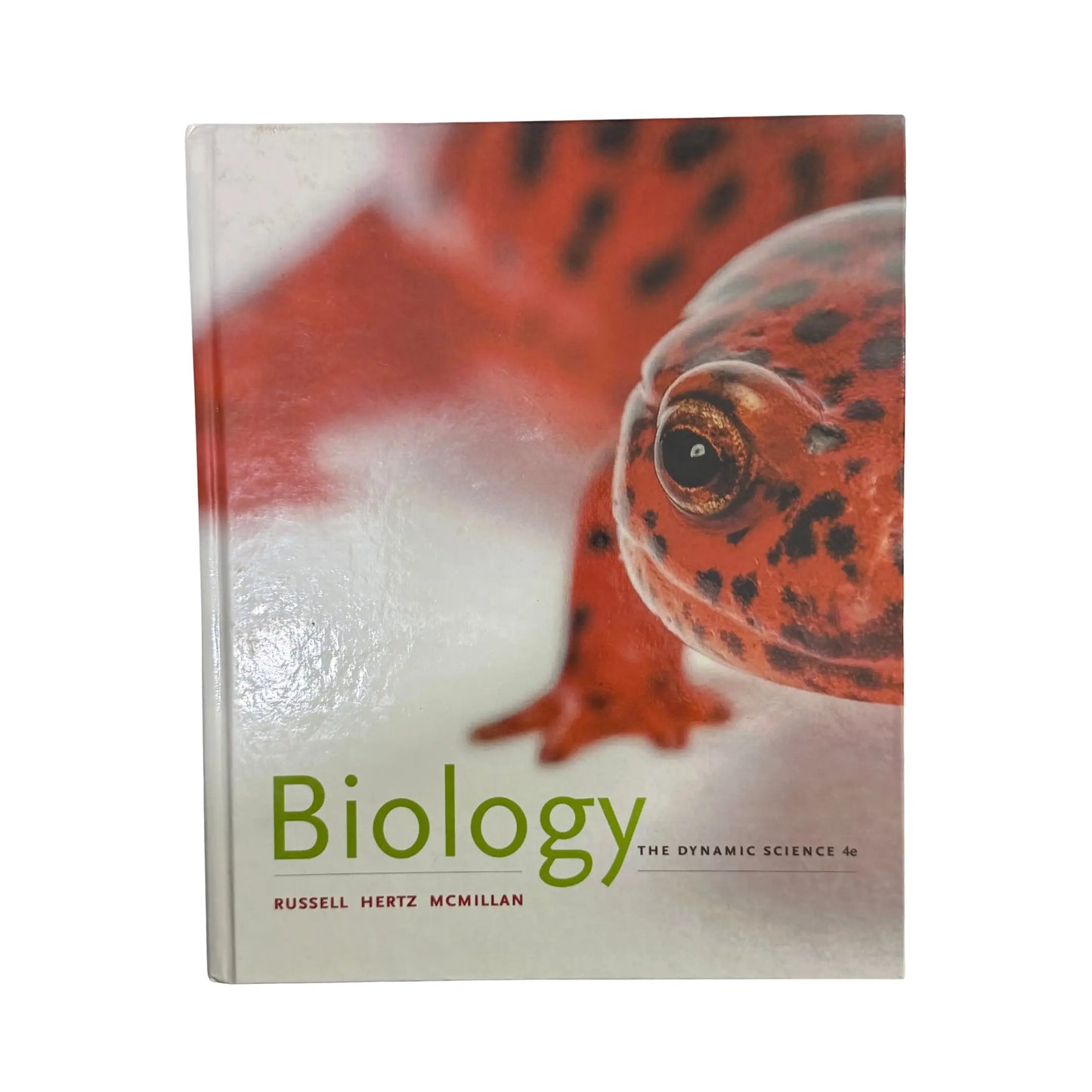 The front cover of Biology: The Dynamic Science by Peter J. Russell, Paul E. Hertz, and Beverly McMillan, available as an original imported copy at Generation Books Collection Pakistan.
