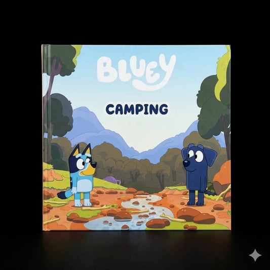 Bluey Camping children's book