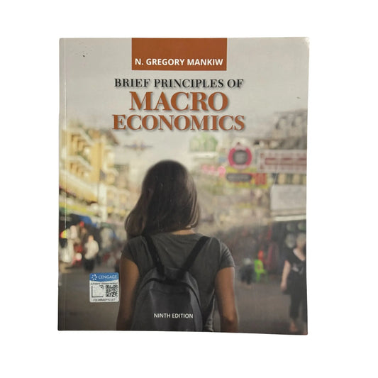 Brief Principles of Macroeconomics 9th Edition by N. Gregory Mankiw Cengage Learning textbook cover