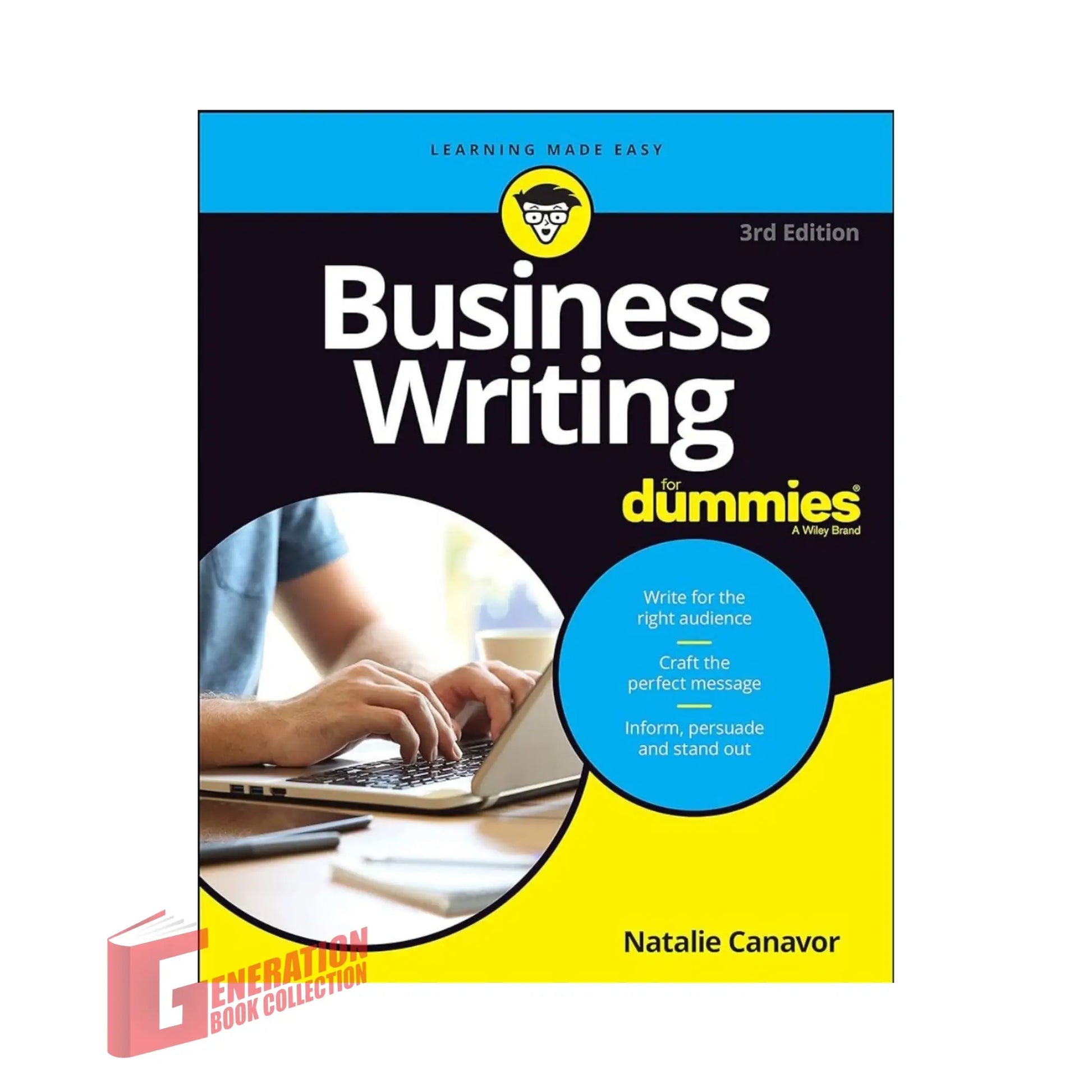Business Writing For Dummies by Natalie Canavor original professional skills guide cover