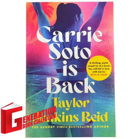 Carrie Soto Is Back by Taylor Jenkins Reid original bestseller book cover
