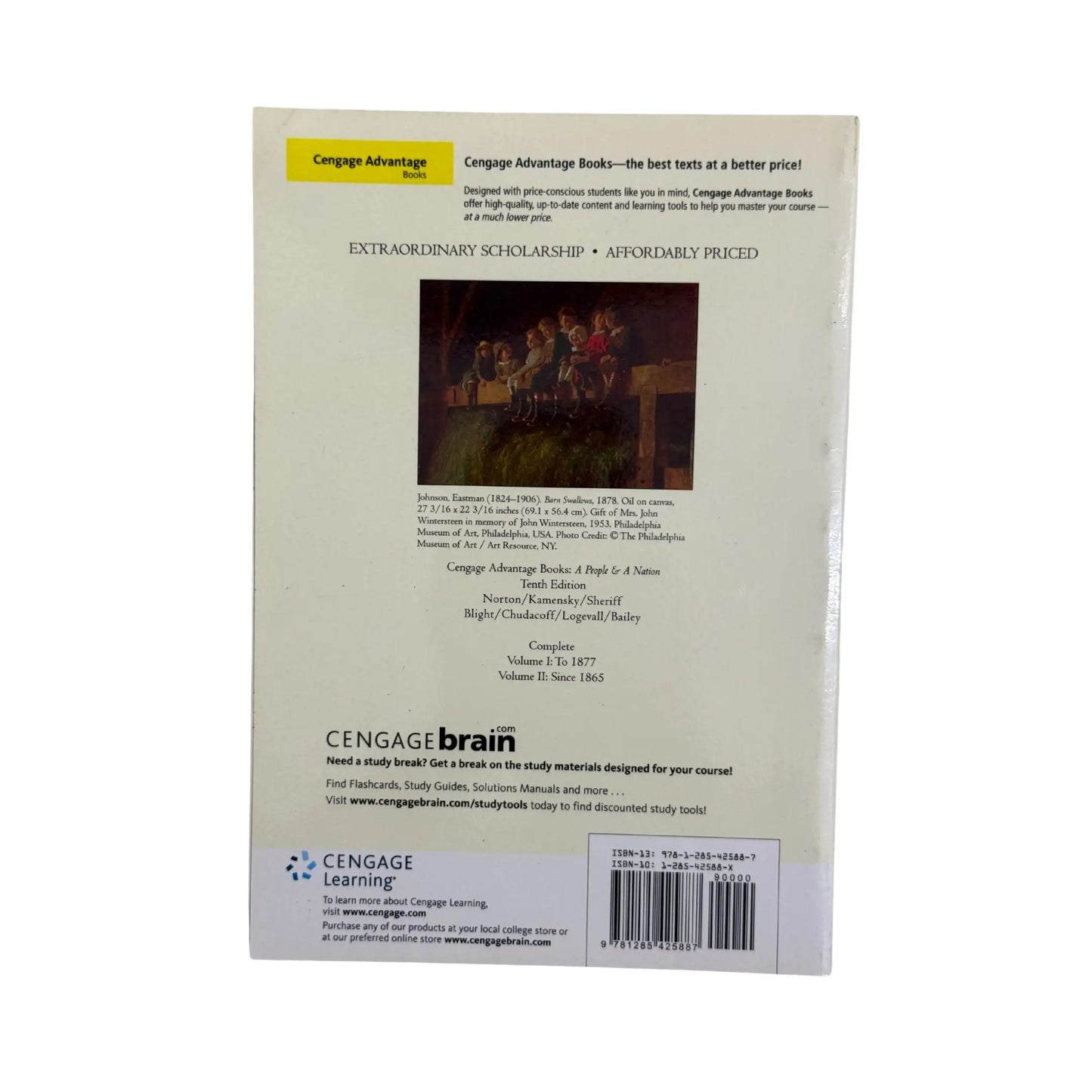 Cengage Advantage Books: A People and a Nation: A History of the United States, Volume I to 1877