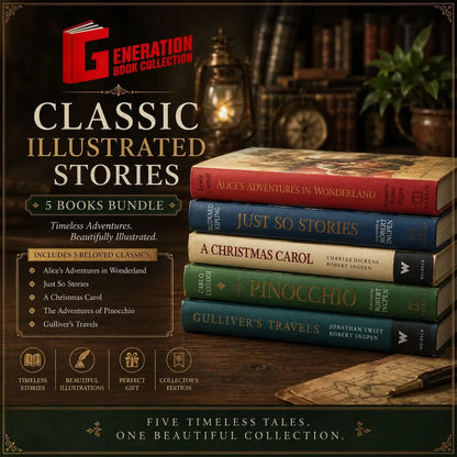 Children Classic Illustrated Stories Bundle